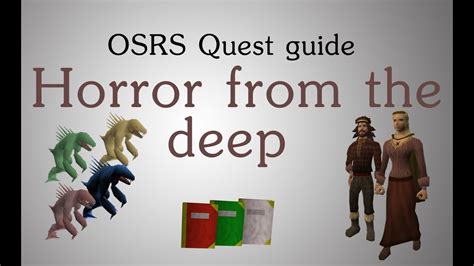 osrs horror from the deep